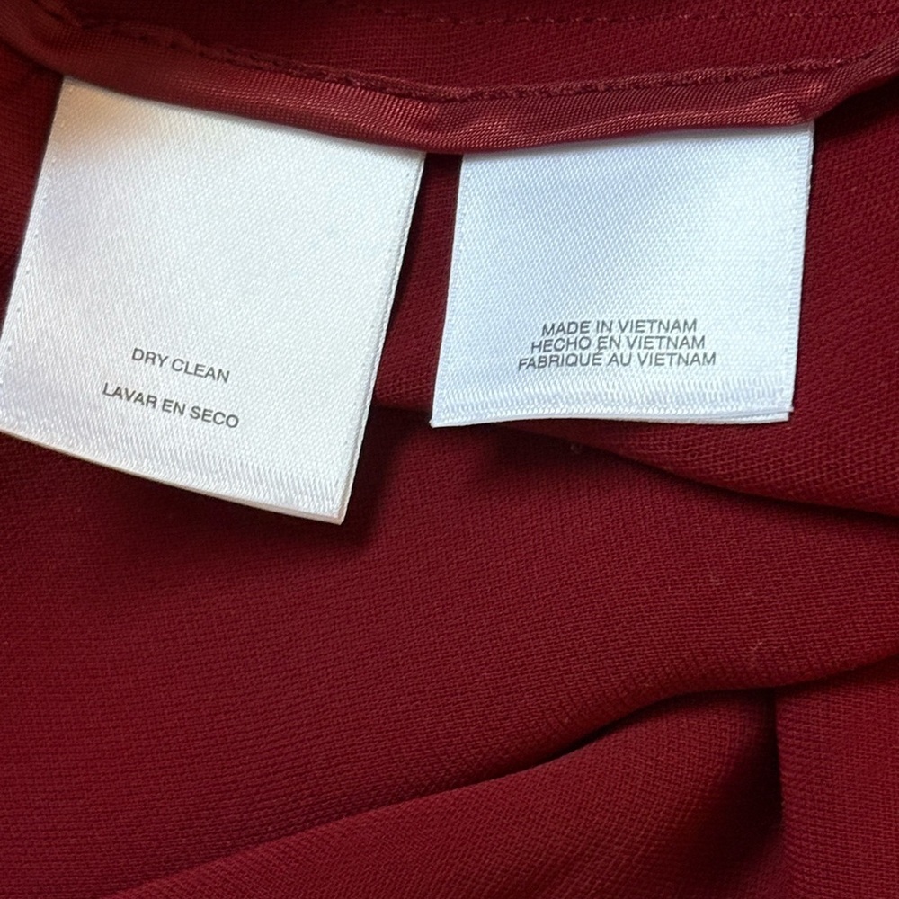 Nine West Burgundy Cardigan - Picture 9 of 10